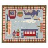 American Cottage Rugs Children 1 X 2 Train Area Rugs