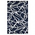 Nejad Rugs Kinetic 8 X 11 Navy/white Area Rugs
