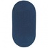 Capel Rugs Woodrun 3x5 Oval Navy Area Rugs