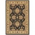 Couristan Chanterelle 6 X 9 Antique Ispaghan Black Area Rugs