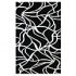 Nejad Rugs Kinetic 5 X 8 Black/white Area Rugs