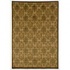 Couristan Silken Treasures 4 X 6 Lotus Lattice Avocado Area Rugs