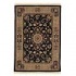 Capel Rugs Mughal -tabriz Medallion 6x9 Ebony Area Rugs