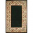 Kas Oriental Rugs. Inc. Ruby Blanket 2 X 8 Ruby Black Floral Bor