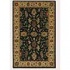Couristan Nomad 6 X 8 Floral Bijar Black Ivory Area Rugs