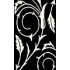 Foreign Accents Festival Shadows 3 X 8 Runner Black White Area R