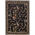 Capel Rugs Festival Of Flowers 6 X 9 Black Marble Area Rugs