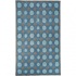 Foreign Accents Festival Dots 8 X 10 Blue Gray Area Rugs