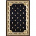 Kas Oriental Rugs. Inc. Jewel 4 X 5 Jewel Navy Fleur-de-lis Area