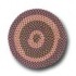 Colonial Mills, Inc. Brook Farm 10 X 10 Round Burgundy Area Rugs