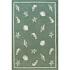 Nejad Rugs Shells  and  Seahorses 8 X 11 Seafoam Area