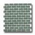 Original Style Tumbled Earth Single Brickbond Mosaic Severn Tile