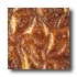 Crossville Venetian Silver Leaf/gold Leaf 3 X 3 Textured Amber T