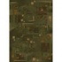 Milliken Autumn Twill 5 X 8 Olive Area Rugs
