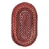 Capel Rugs Plymouth 2x4 Oval Country Red Area Rugs