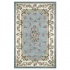 Nejad Rugs Floral Garden 4 X 6 Floral Aubuson Light Blue/ivory A