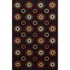 Kas Oriental Rugs. Inc. Tate 8 X 10 Tate Black Concentric Circle