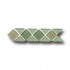 Original Style Large Triangle & Square Tumbled Glass Borders Tur