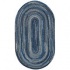 Capel Rugs Oxford 7x9 Oval Copen Blue Area Rugs