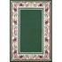Nejad Rugs Bucks County - Border Rug 3 X 6 Runner Emerald Green/