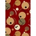 Kas Oriental Rugs. Inc. Moda 5 X 7 Moda Burgundy Phases Area Rug