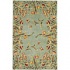 Kas Oriental Rugs. Inc. Emerald 5 X 8 Emerald Aqua Tulip Garden