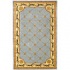 Kas Oriental Rugs. Inc. Jewel 4 X 5 Jewel Wedgewood Blue Fleur-d