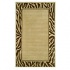 Nejad Rugs African Safari 4 X 6 Zebra Border Beige/brown Area Ru