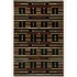 Couristan Pokhara 8 X 11 City Scape Black Area Rugs