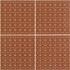 Crossville Building Blox (urban Fabric) 18 X 18 Terra Cotta Tile