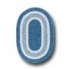 Colonial Mills, Inc. Jefferson 7 X 9 Oval Blue Ribbon Area Rugs