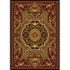 Carpet Art Deco Vintage 8 X 10 Roi-soleil/black Cu