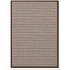 Couristan Five Seasons 4 X 5 Muskego Cream Chocolate Brown Area