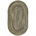 Capel Rugs Oxford 2x4 Oval Aspen Green Area Rugs