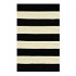 Nejad Rugs Boardwalk Stripes 8 X 11 Black/ivory Ar