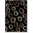 Couristan Metro Collection 4 X 5 Rhythmics Ebony Area Rugs