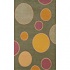 Foreign Accents Festival Dots 5 X 8 Green Area Rug