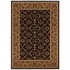 Couristan Royal Kashimar 10 X 14 Ushak Black Deep Maple Area Rug