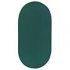 Capel Rugs Woodrun 1x2 Oval Forest Green Area Rugs
