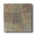 American Olean Tumbled Slate 12 X 12 India Multicolor Tile & Sto
