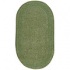 Capel Rugs Basketweave 11x14 Oval Garden Green Are