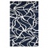 Nejad Rugs Kinetic 5 X 8 Navy/white Area Rugs