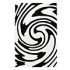 Nejad Rugs Jazzy 5 X 8 White/black Area Rugs