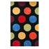 Nejad Rugs The Bright Collection 4 X 6 Dots Black Area Rugs
