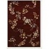 Couristan Givenry 2 X 8 Runner Cherry Blossom Burgundy Area Rugs