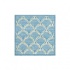 Nejad Rugs Shells Nouveau 6 Square Light Blue Area Rugs