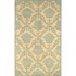 Kas Oriental Rugs. Inc. Chateau 5 X 8 Runner Chateau Ivory/sky B