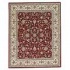 Capel Rugs Burma Silk- Kashan 4x5 Red Area Rugs
