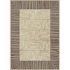Carpet Art Deco Casual 5 X 7 Kabuki/taupe Area Rugs