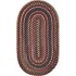 Capel Rugs Bear Creek 2x3 Oval Heritage Red 0980 550b Area Rugs